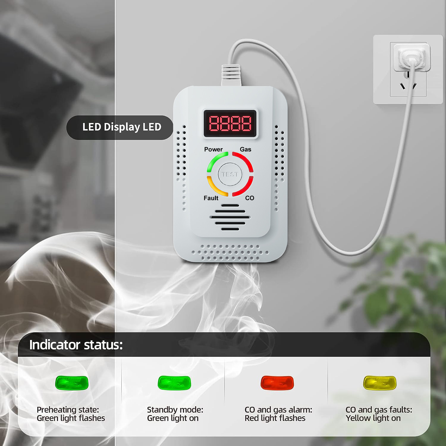 Carbon Monoxide CO And Natural - Kitchen Appliances Video 评论和价格