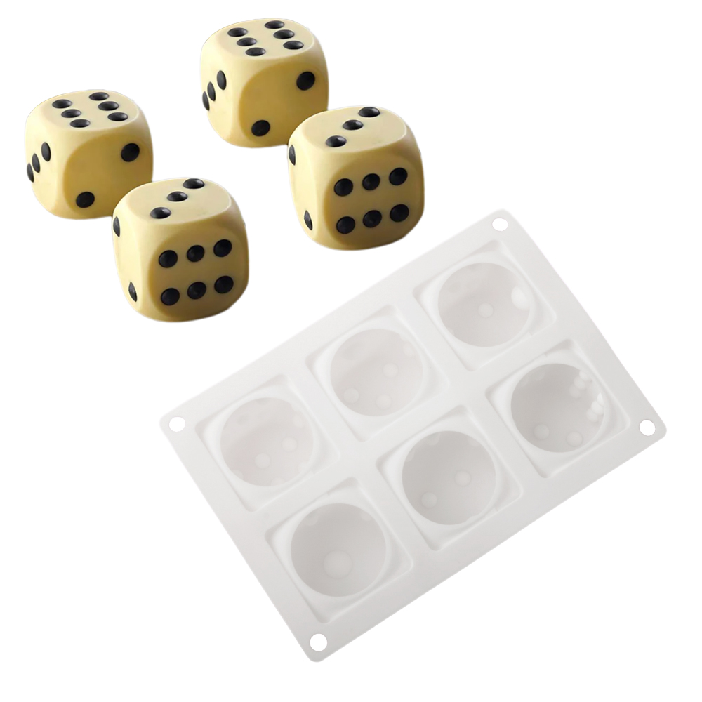 6-Cell Cube Mousse Cake Mould  - Kitchen Appliances For Baking 评论和价格