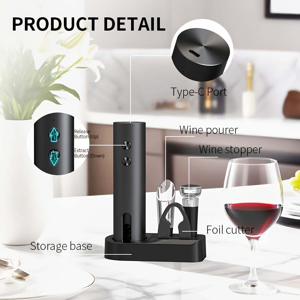 Automatic Electric Wine Bottle - Wine Opener Electric 评论和价格