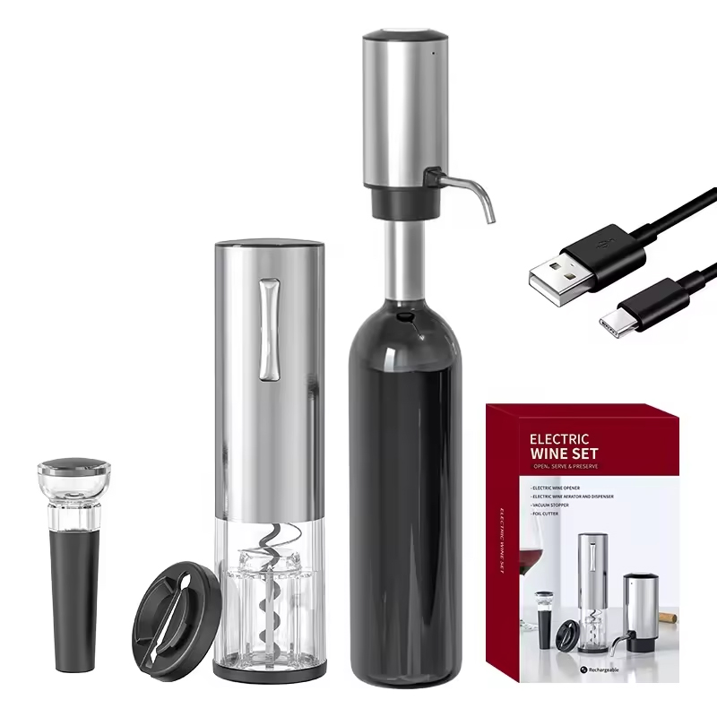 2024 New Design 4-in-1 Lithium - Wine Opener Electric 评论和价格