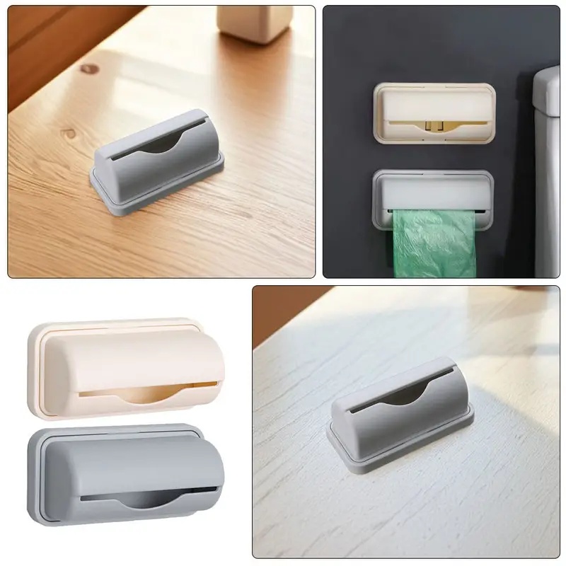 1/2/3/4Pcs Wall-Mounted Trash  - Kitchen Appliances Organizer 评论和价格