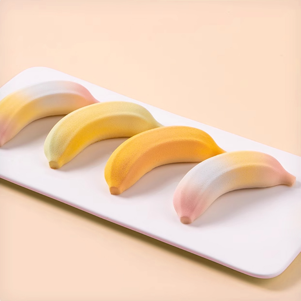 6 or 12 Cells Banana Design Si - Kitchen Appliances For Baking 评论和价格