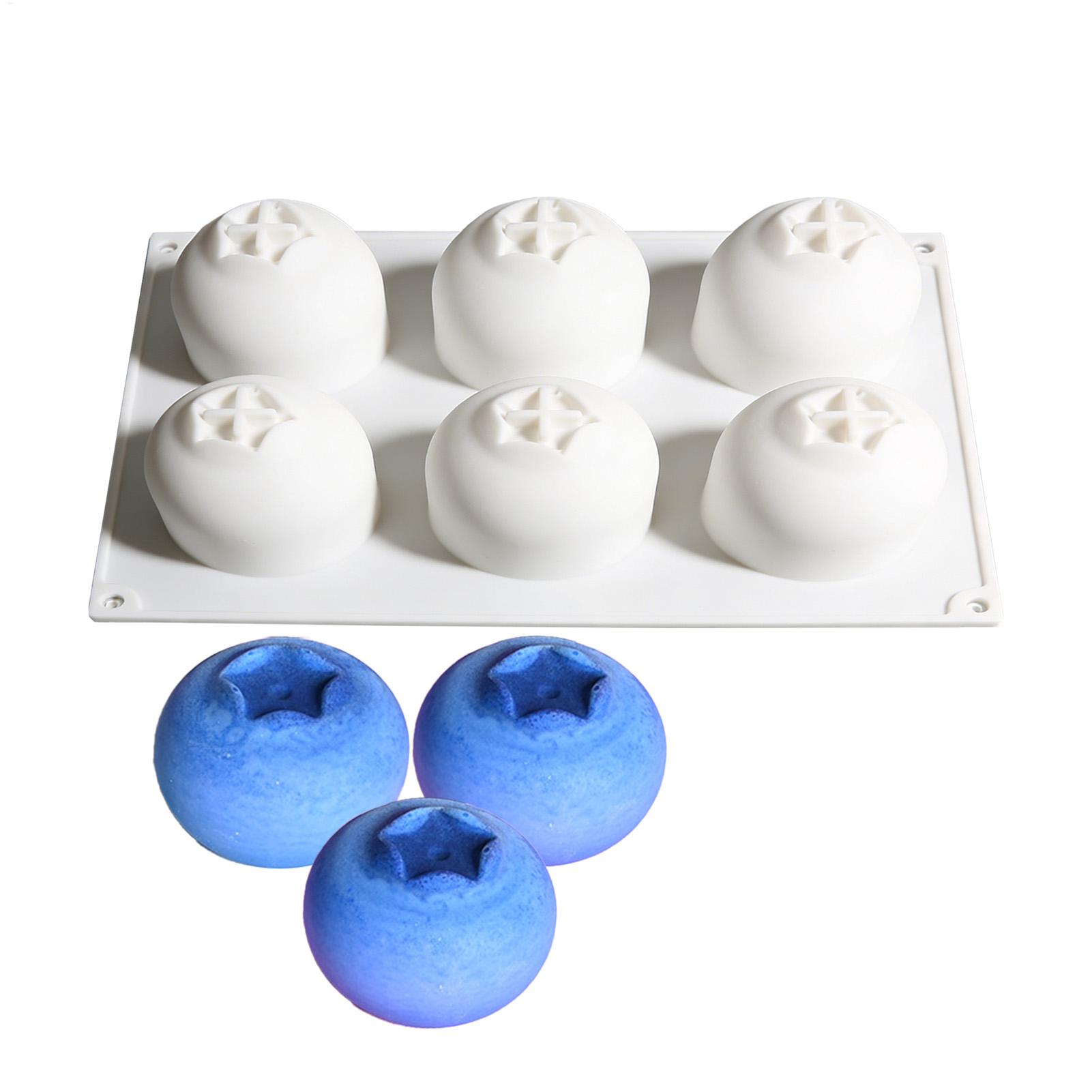 6 Cavity Blueberry Mousse Cake - Kitchen Appliances For Baking 评论和价格
