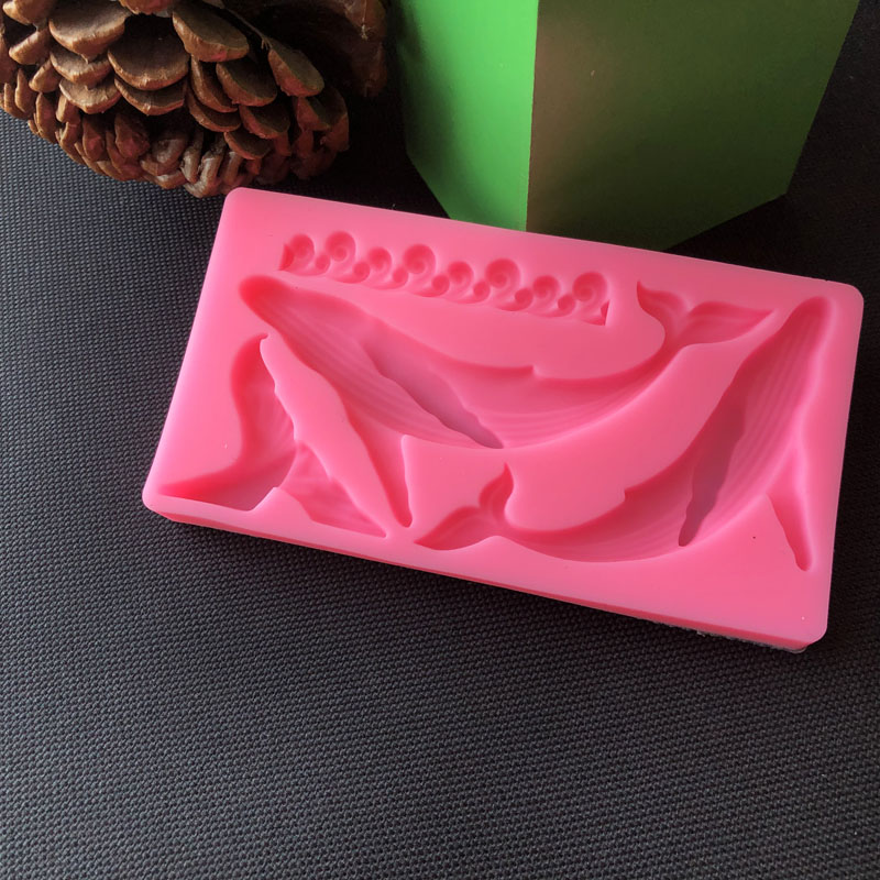 DIY Whale Silicone Mold Ocean  - Kitchen Appliances For Baking 评论和价格