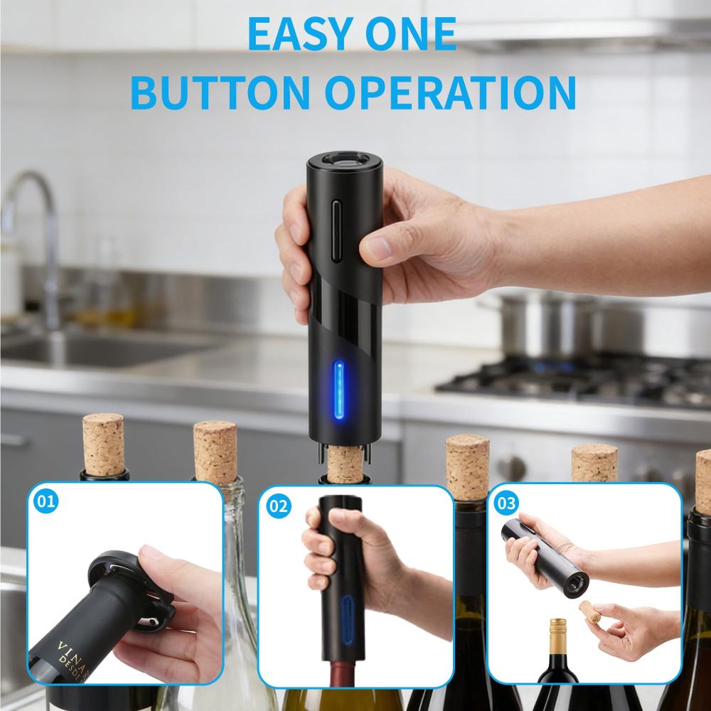 2/4 in1 Electric Wine Bottle O - Wine Opener Electric 评论和价格