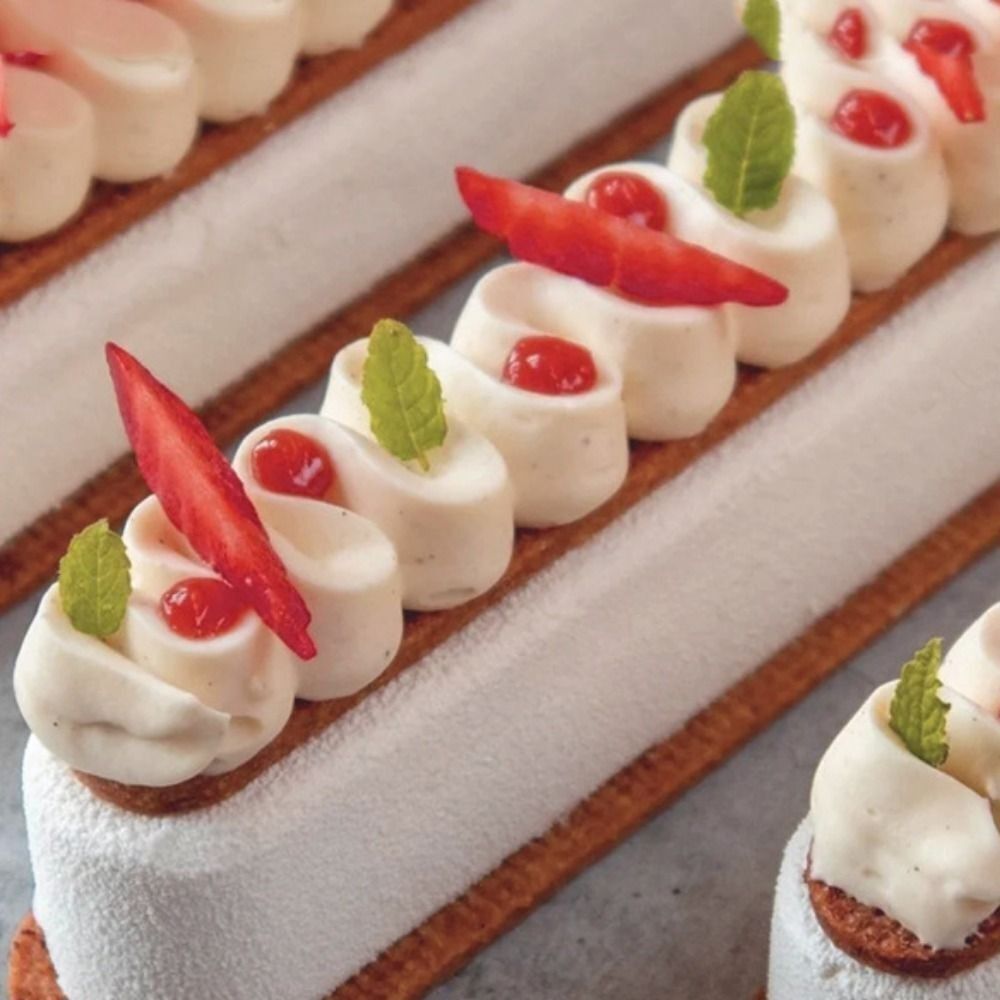 New Silicone Mousse Cake Mold  - Kitchen Appliances For Baking 评论和价格