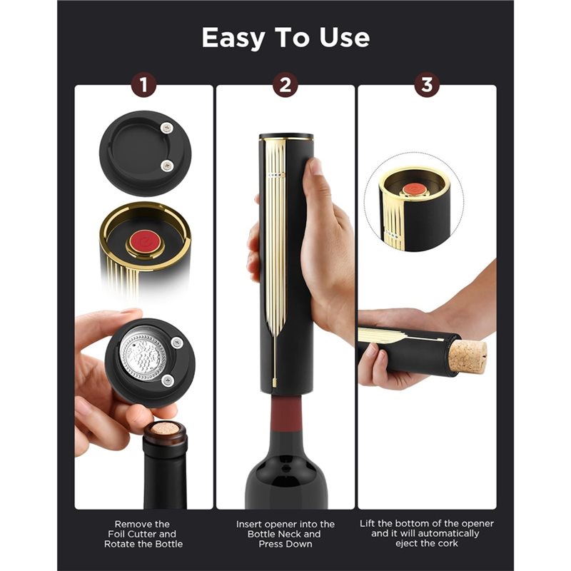 Efficient-Automatic Corkscrew  - Wine Opener Electric 评论和价格