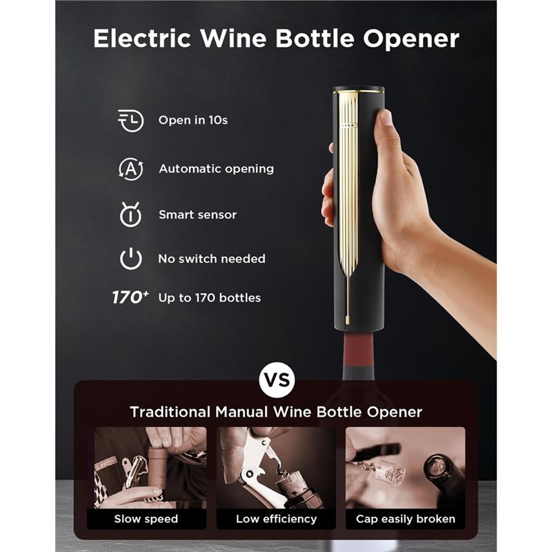Efficient-Automatic Corkscrew  - Wine Opener Electric 评论和价格