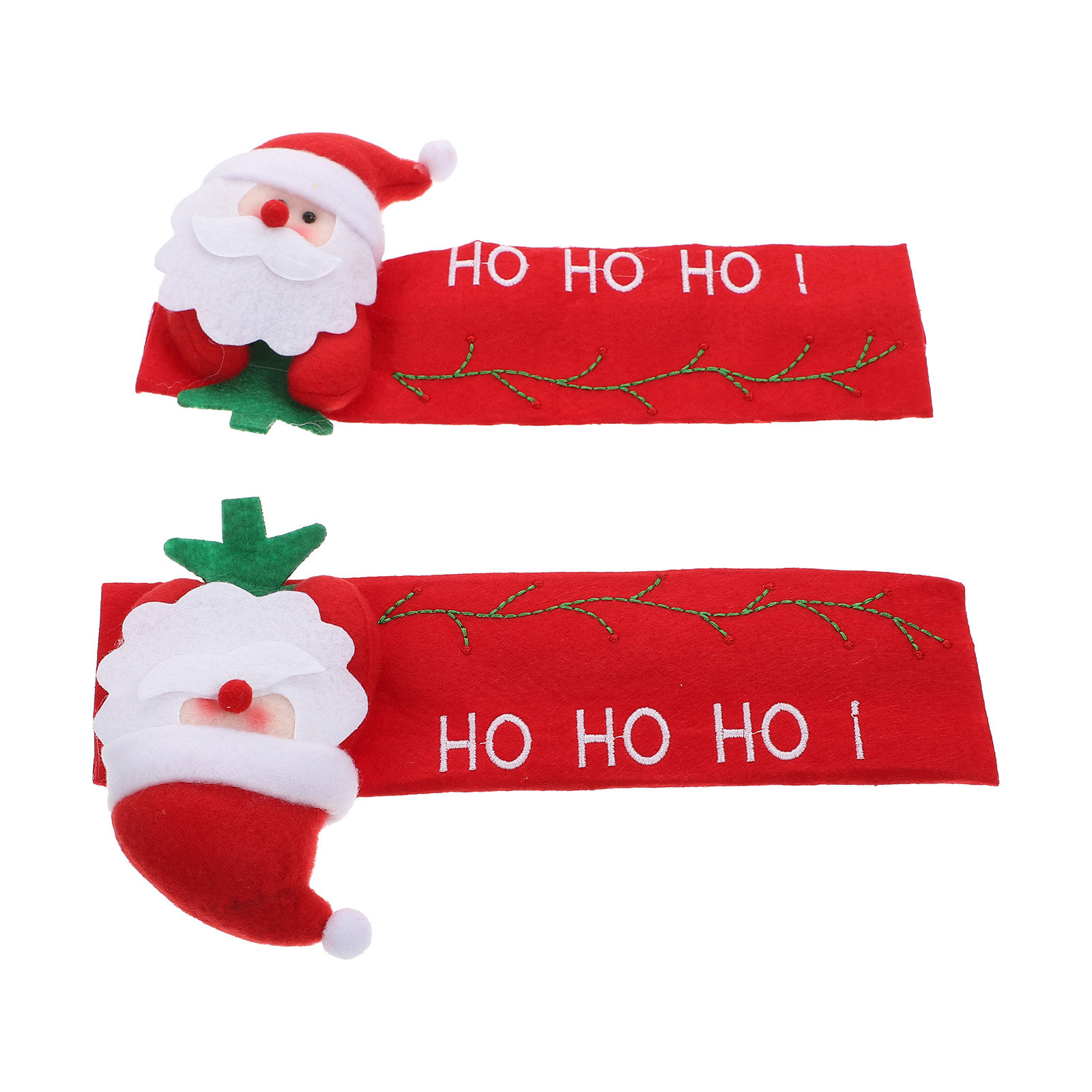 2Pcs Xmas Fridge Handle Covers - Kitchen Appliances For.Xmas 评论和价格