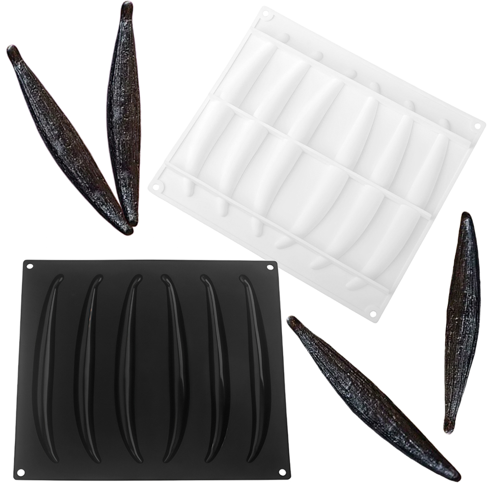 1 or 6 or 10-Cell Vanilla Pod  - Kitchen Appliances For Baking 评论和价格