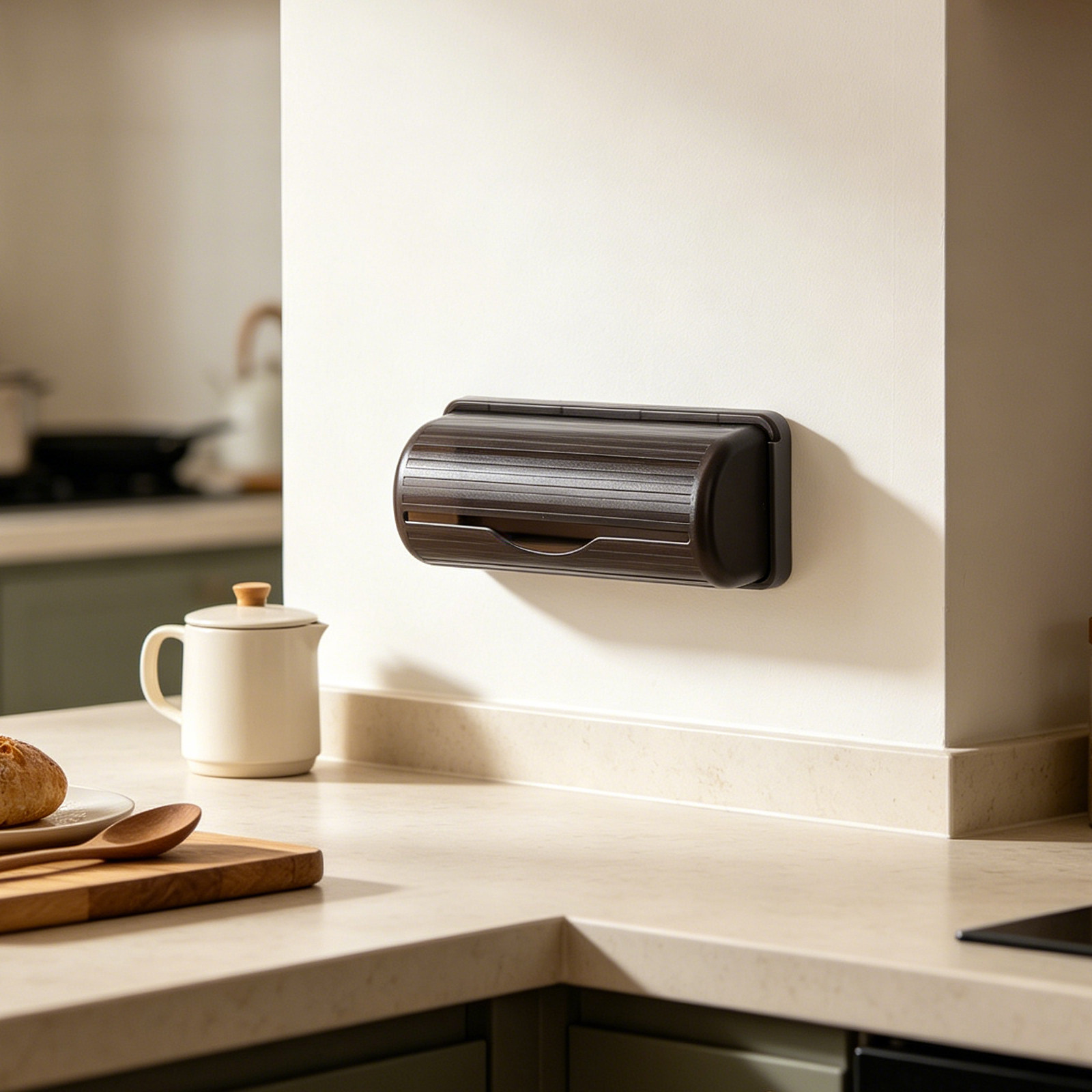 Wall Mounted Trash Bag Holder  - Kitchen Appliances Organizer 评论和价格