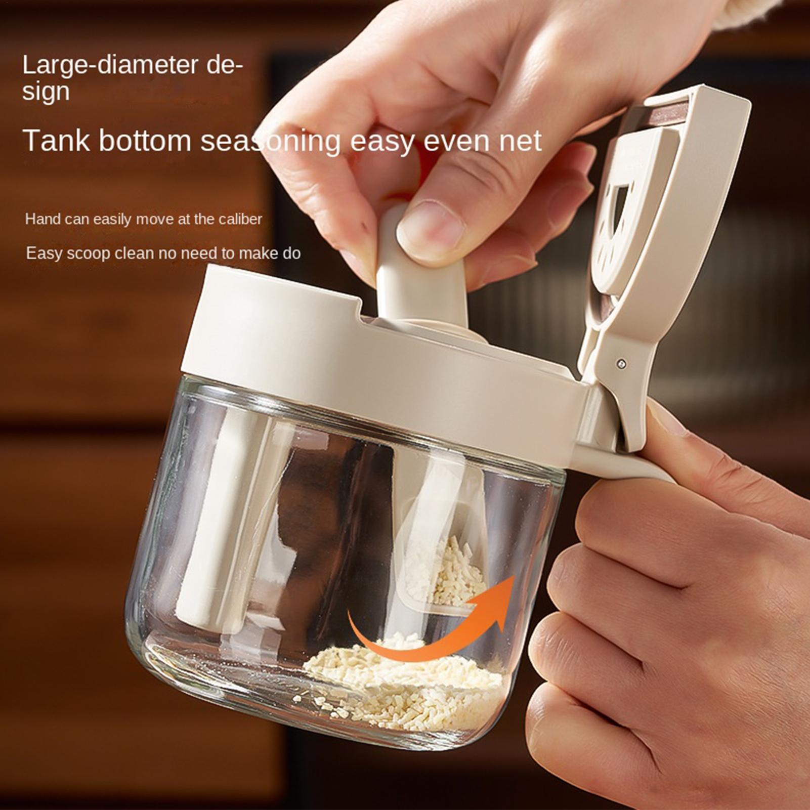 Seasoning Jar Leak-Proof Salt  - Kitchen Appliances Organizer 评论和价格